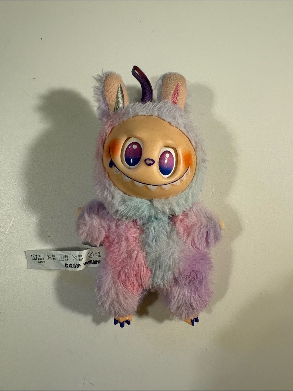 Pastel Multicolor Plush Monster Bunny Stuffed Toy